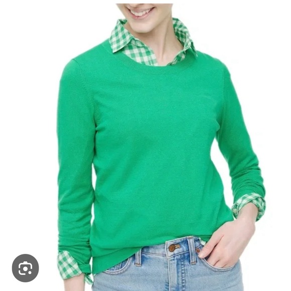 J. Crew Factory Sweaters - NWT J. Crew Cotton Teddie sweater